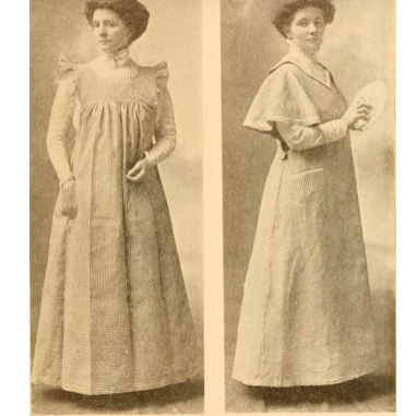 Дама в фартуке